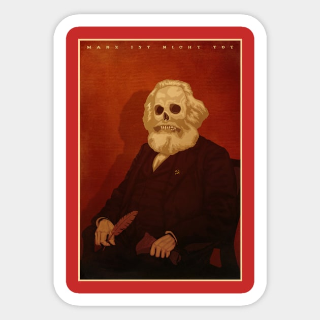 Marx not dead! Sticker by NEOPREN